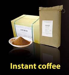 Spray-Dried Instant Coffee